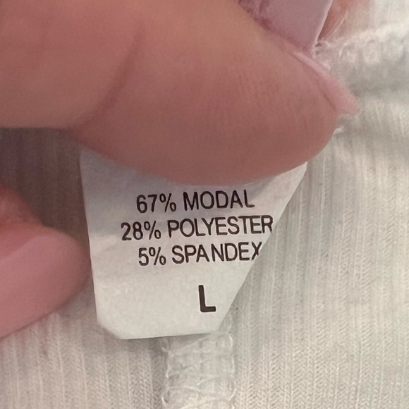 Only Hearts Ribbed Bodusuit Tees BLACK and WHITE avail - Picture 9 of 10